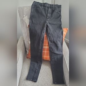 Madewell, 31, black skinny jeans